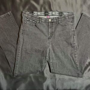 Gloria Vanderbilt black straight leg jeans size 14 - TT